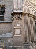 Barcelone, Catedral La Seu, Porte (4)